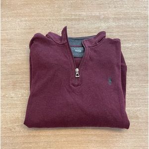 Ralph Lauren long sleeve quarter zip sweater size M
